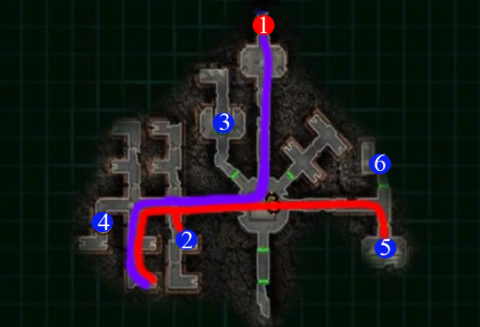 Sith Academy Route Map