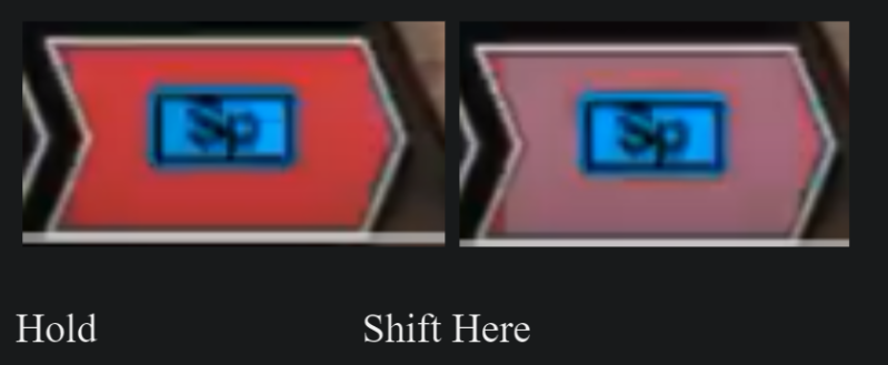 An image showing when to shift into second gear based on flashes